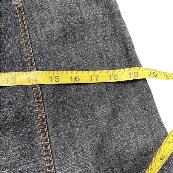 Sigurd Olsen blue denim midi boho skirt size 8P - Picture 11 of 15